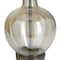 White Polyester Traditional Table Lamp, 27&#x22; x 17&#x22; x 17&#x22;